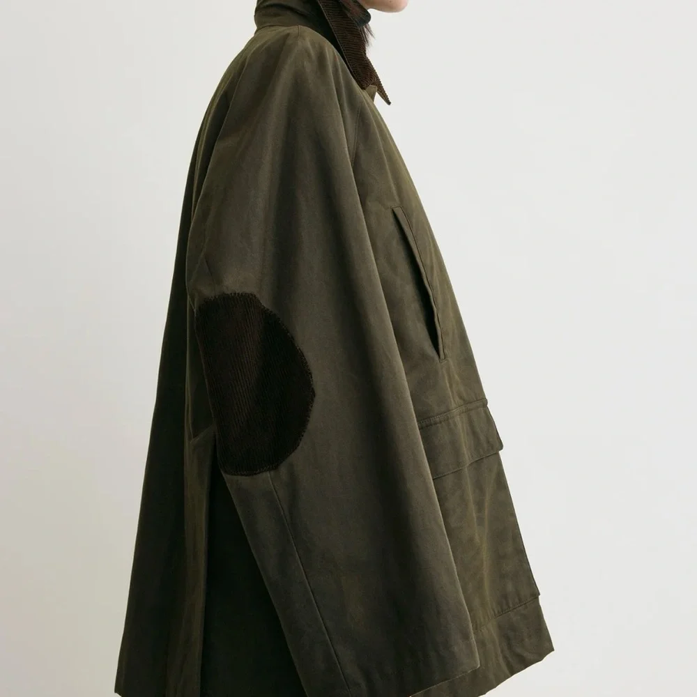 Toteme Country jacket in forest size32 XXS - Picture 2 of 10